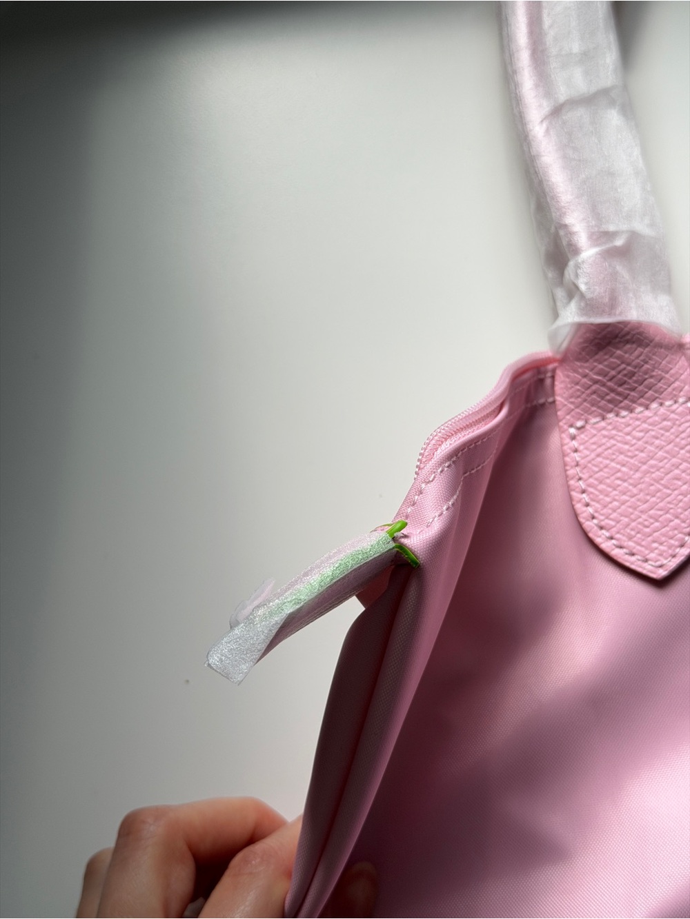 Longchamp Pink Le Pliage Tote - Picture 4 of 5